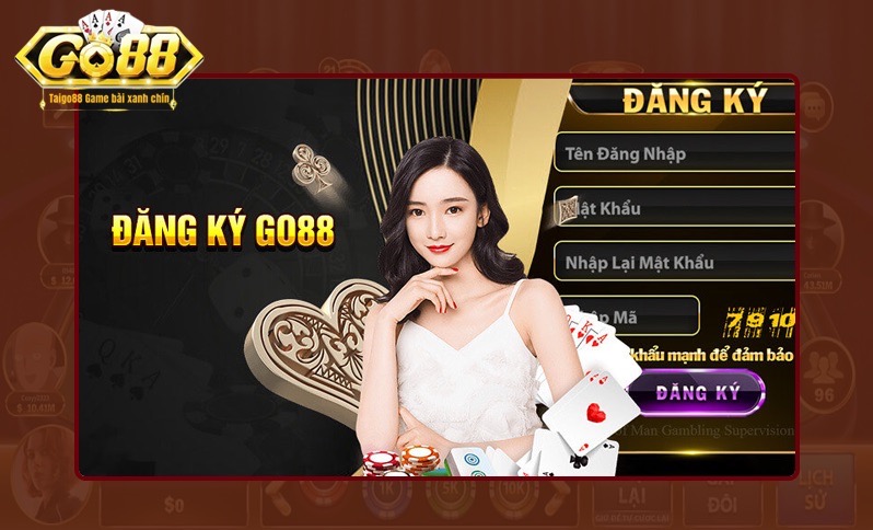 Các bước đăng ký tài khoản Go88 đơn giản